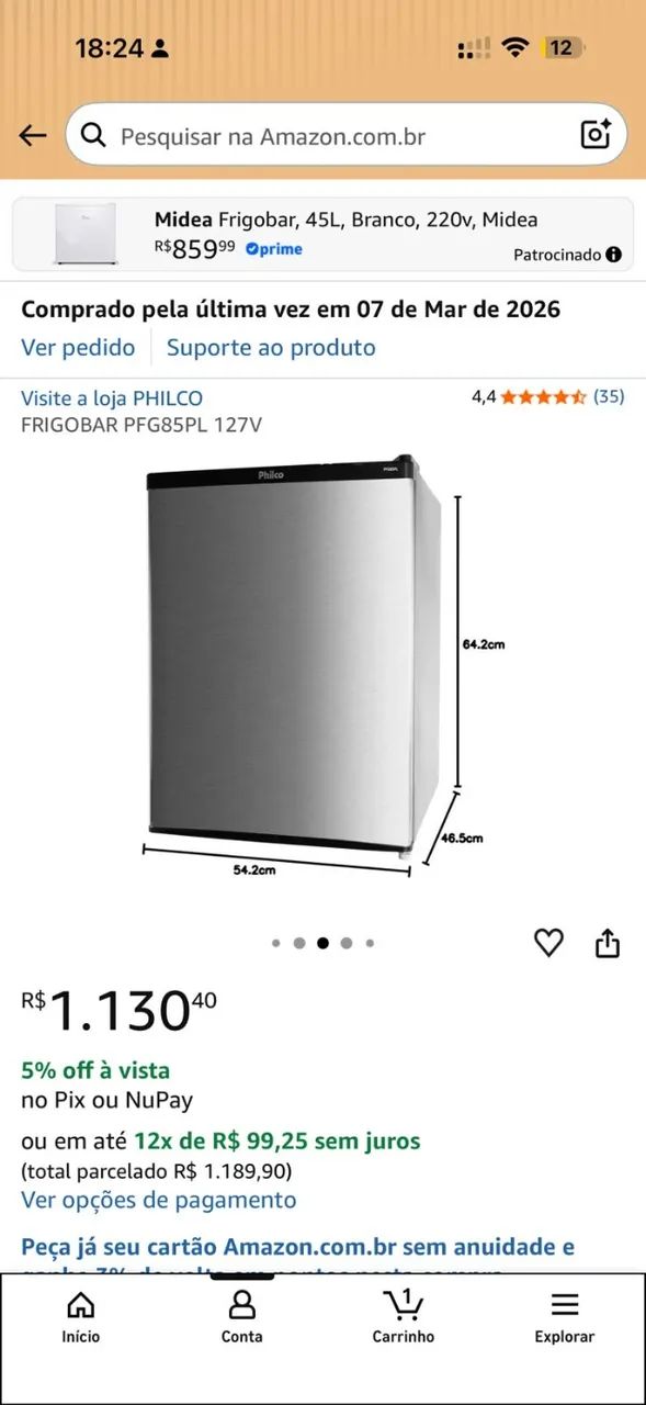 Frigobar Philco - Foto 4