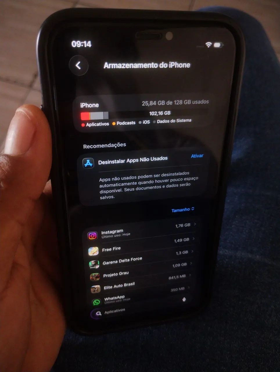 iPhone 11 128GB ( analiso trocas ) - Foto 3