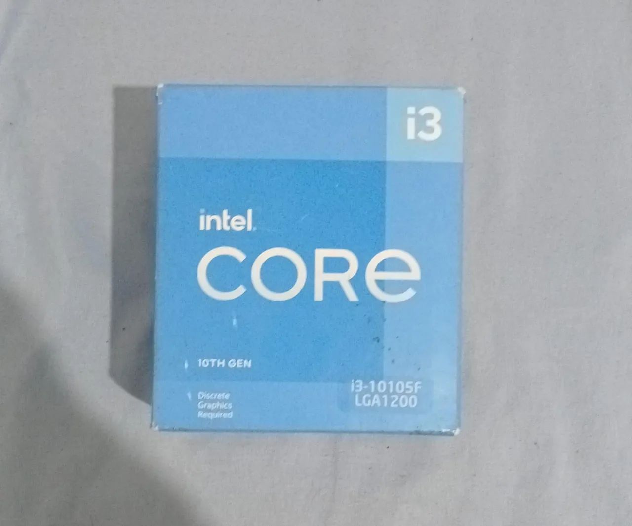 Processador Intel I3-10105f (acompanha o cooler)
