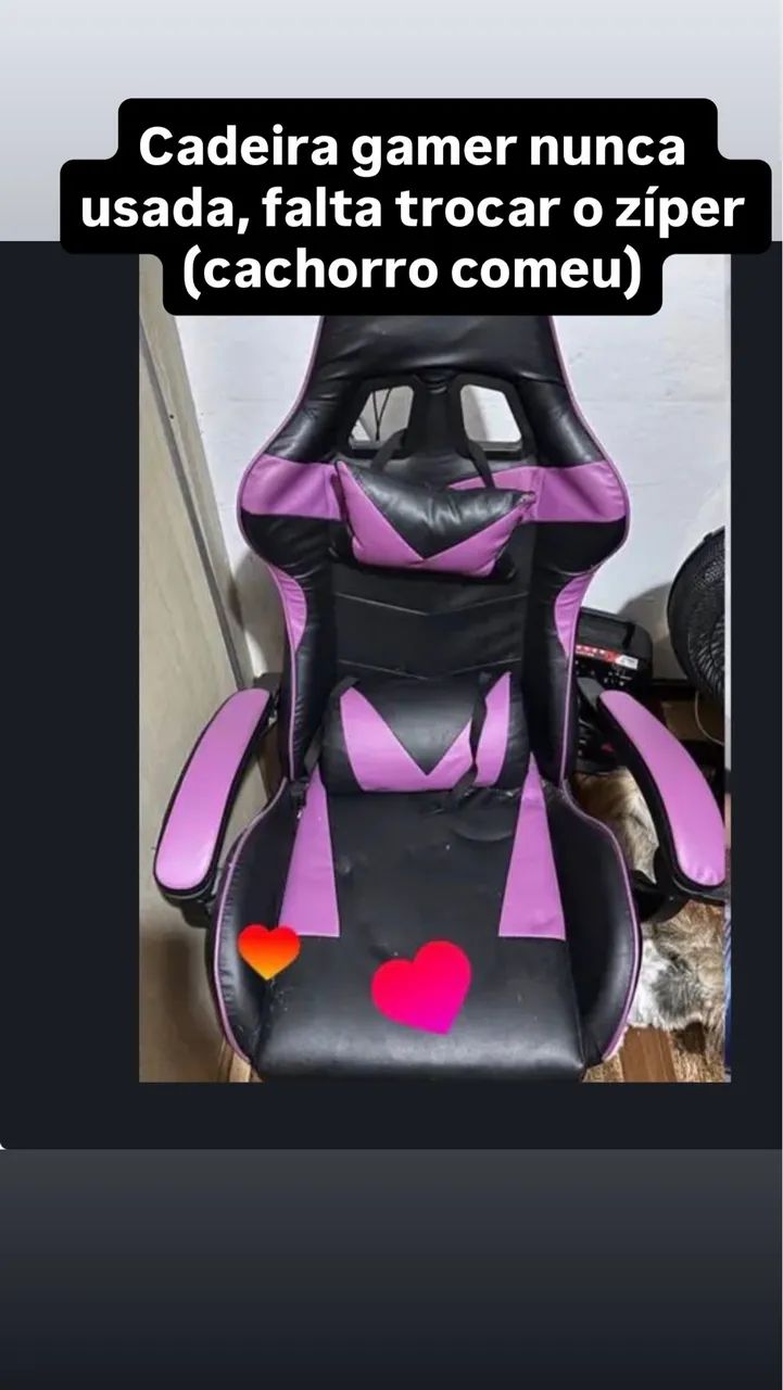 Cadeira gamer nova