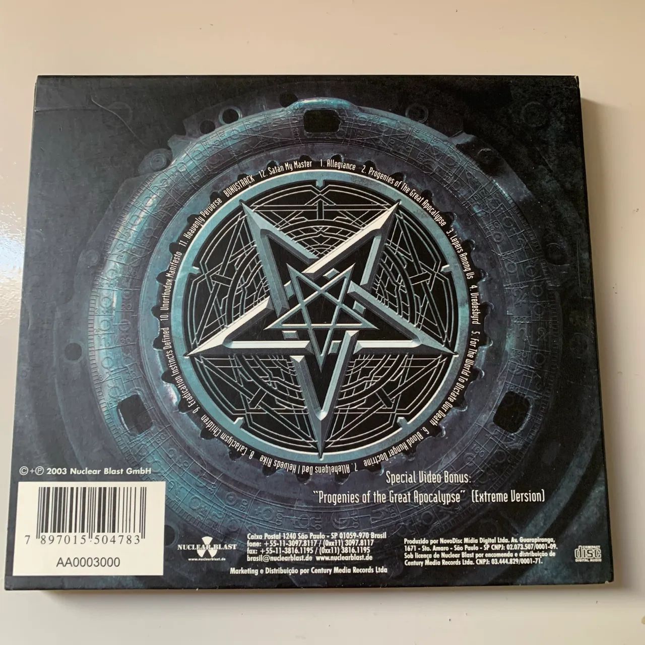 Cd Dimmu Borgir - Death Cuth Digipack Edition - Foto 2