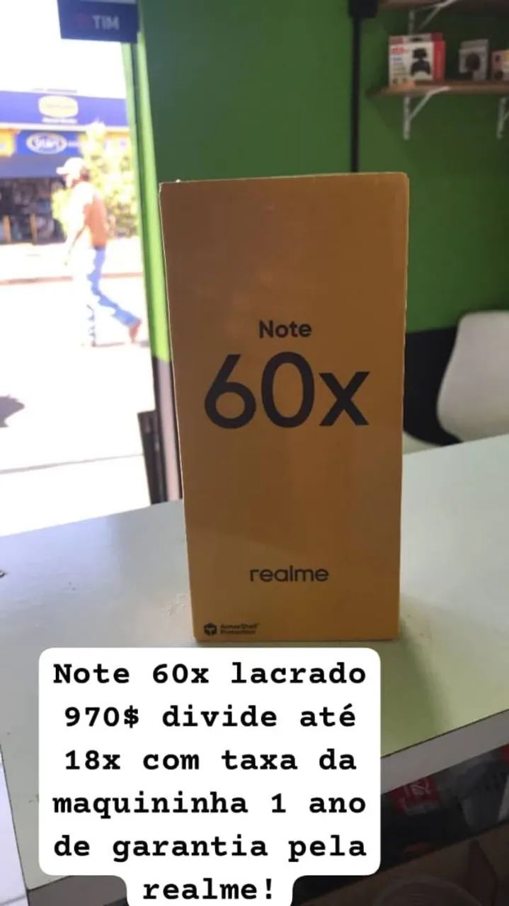 Note 60x 128 gb novo lacrado 