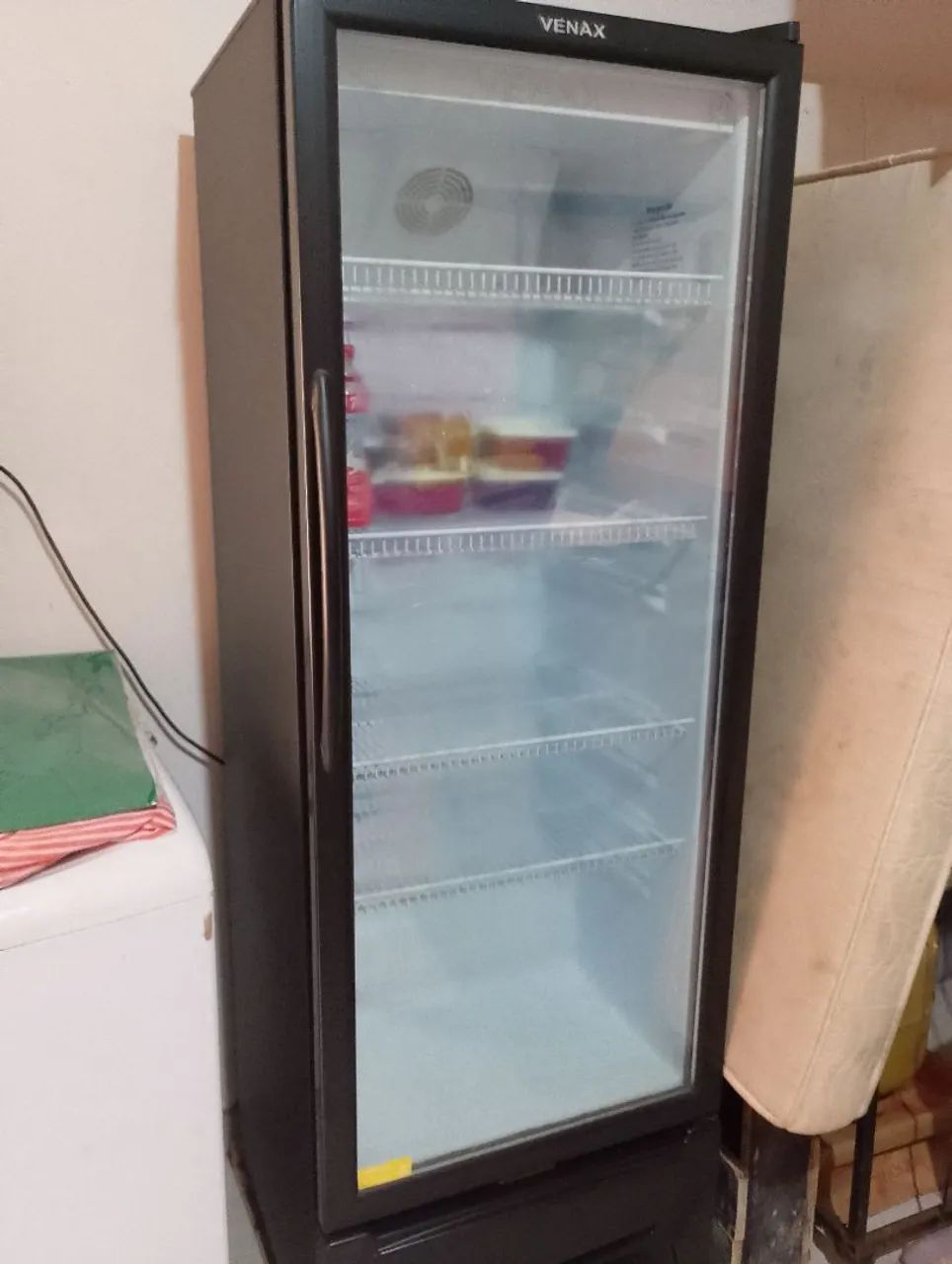 Freezer preto vertical  - Foto 3