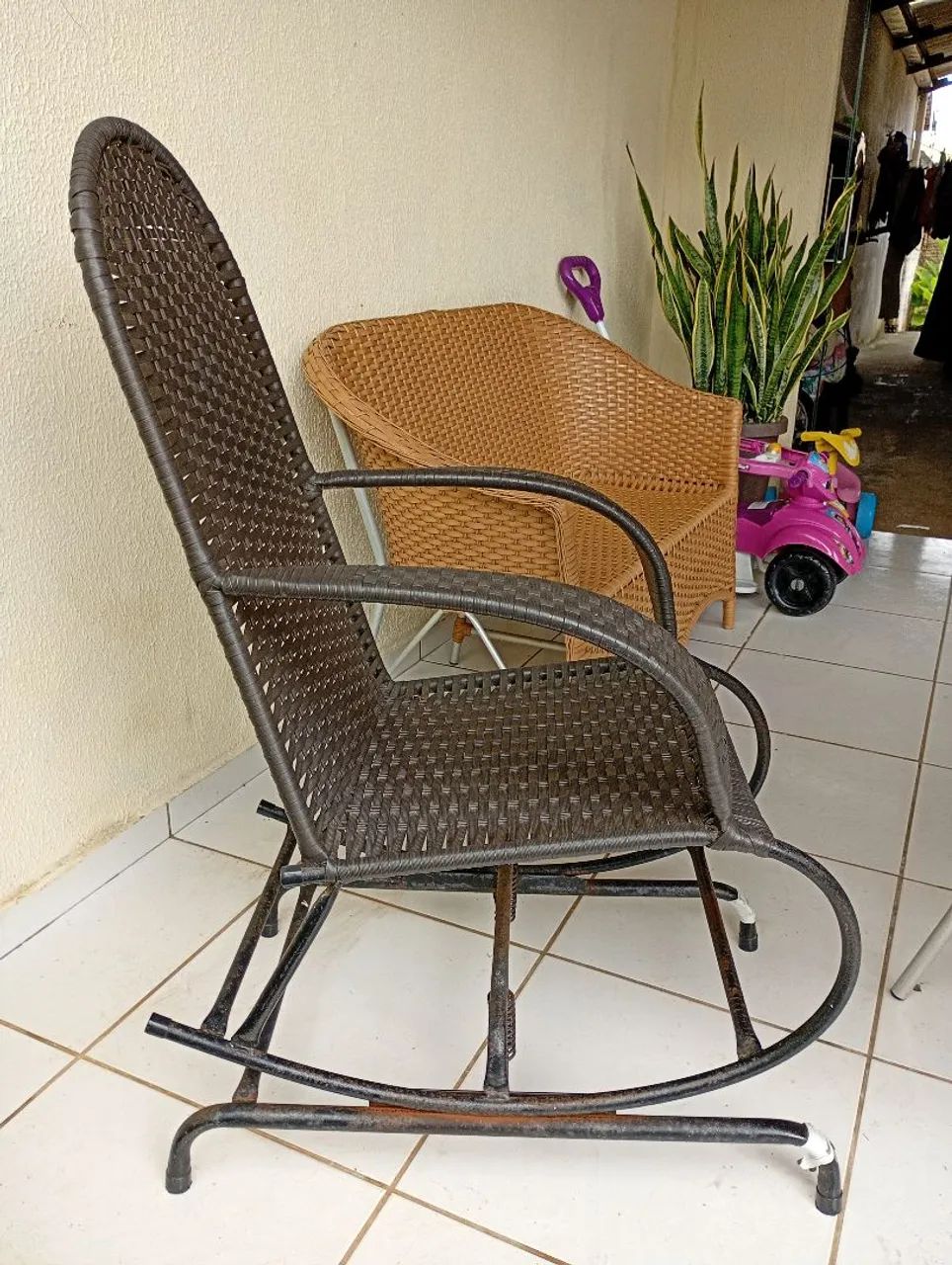 Cadeira balanço  - Foto 2
