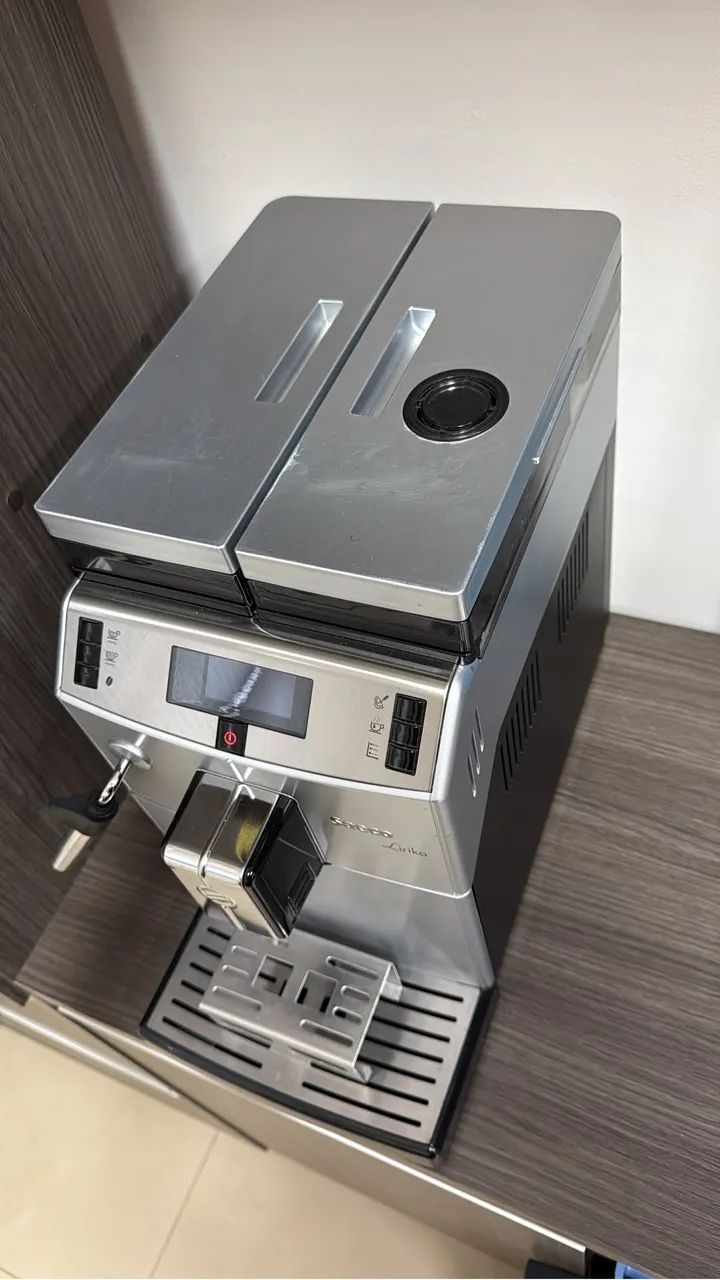 Máquina de Café Cafeteira Lirika Saeco (usado) Prateada 220v - Foto 2