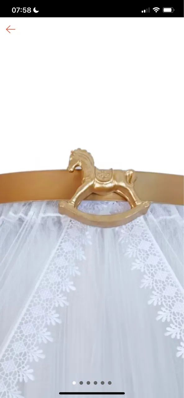 Dossel de berço/ cama 