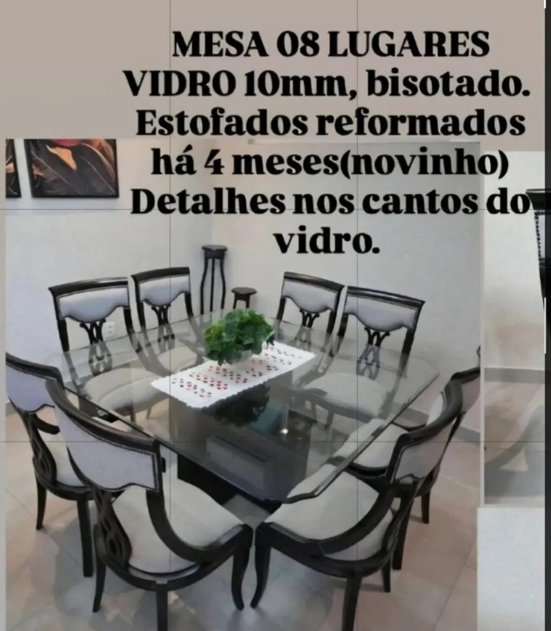 MESA DE JANTAR 8 LUGARES
