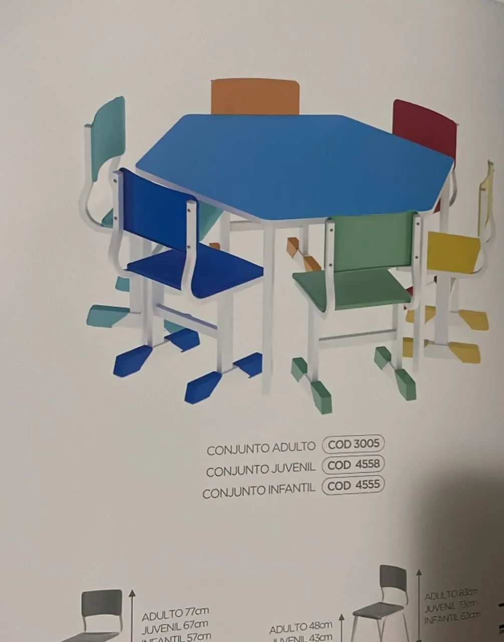 Móveis escolares 