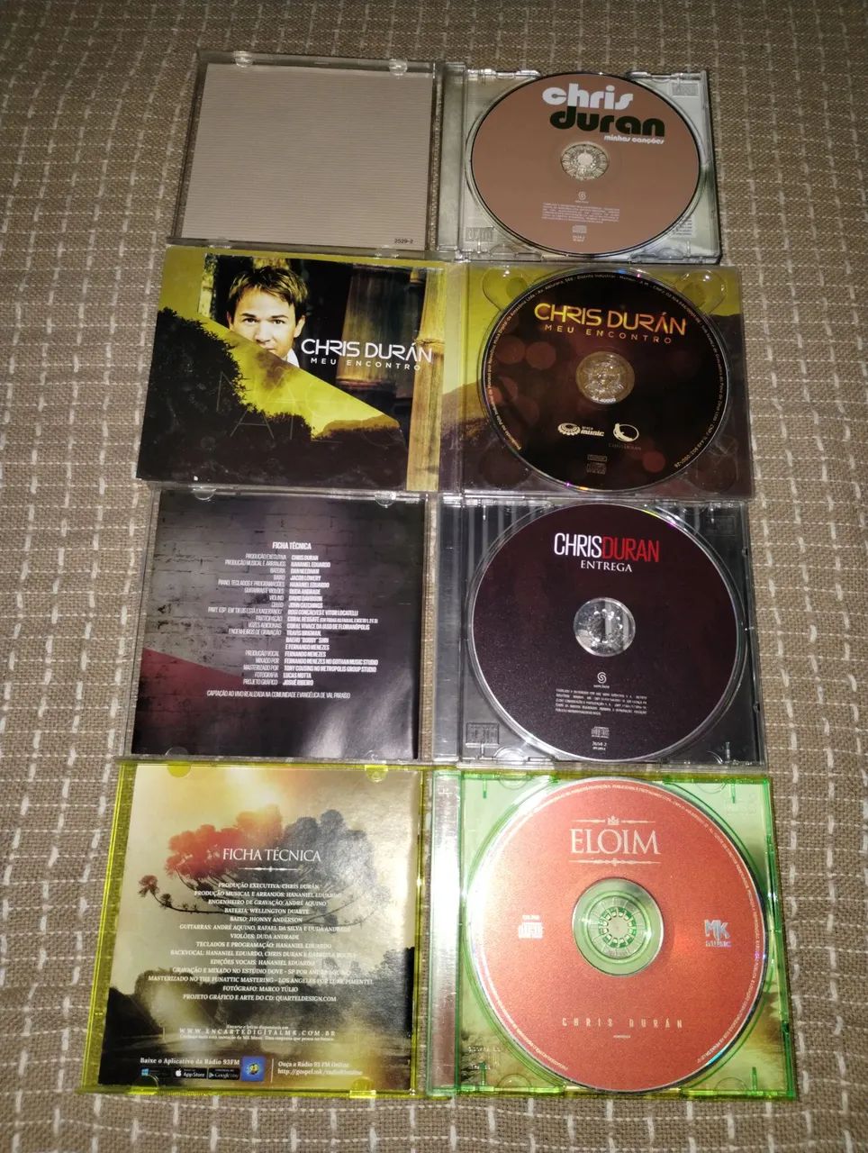 Coleção de Cds Gospel Chris Duran - Foto 4