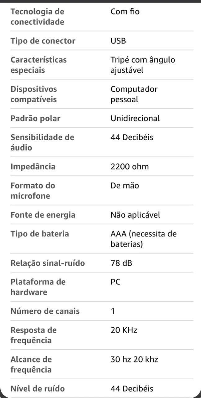 Microfone  - Foto 4