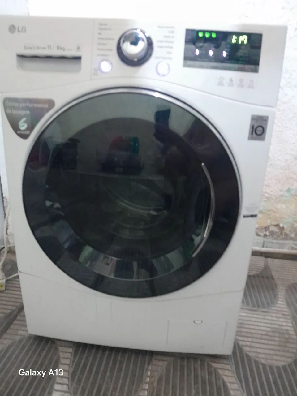 Máquina de lavar e secar 
