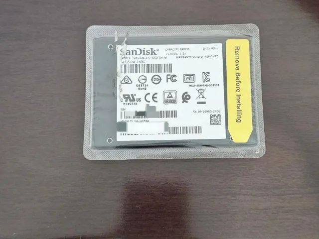 SSD PLUS SAN DISK 240 GB - LACRADO - Foto 2