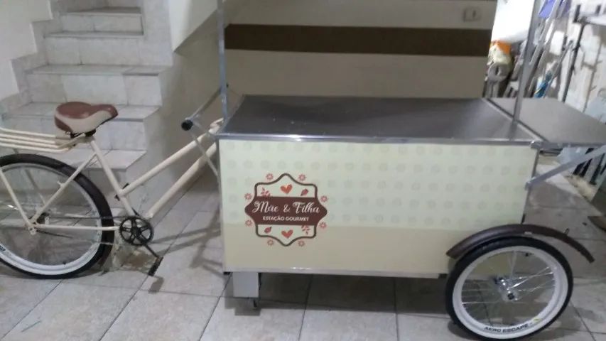 Carrinho de mini pizza brotinhos gourmet novo mod. Idealmaq 6x - Foto 5