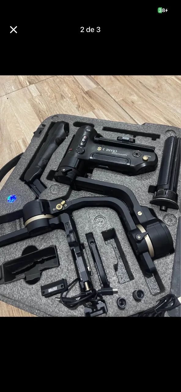 Estabilizador Zhiyun Crane 3s - Foto 2