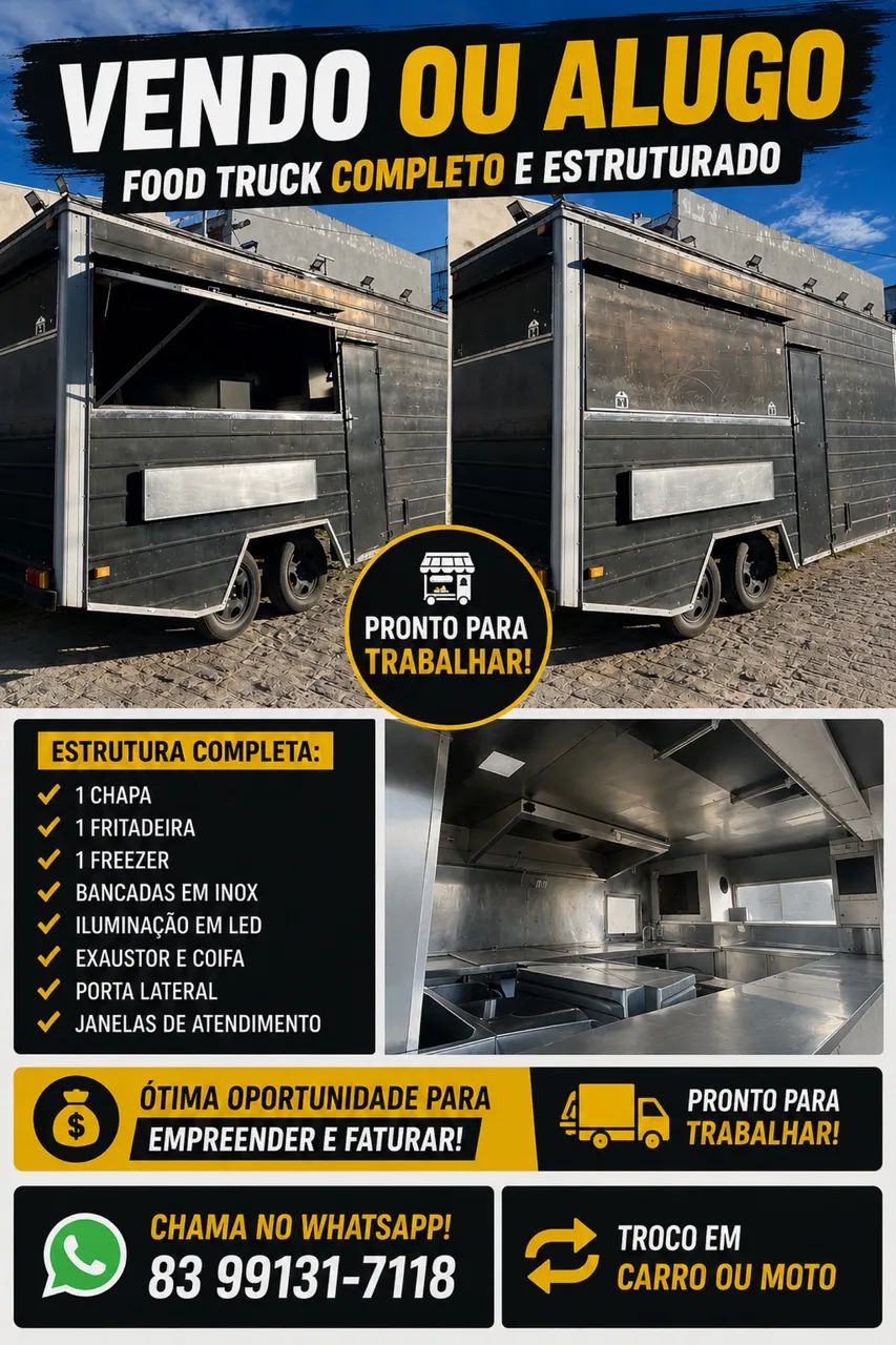 Trailer Food truck 