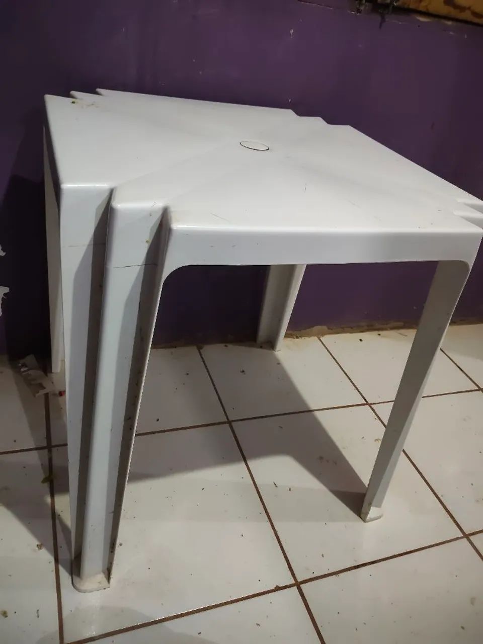 Mesa de plástico 