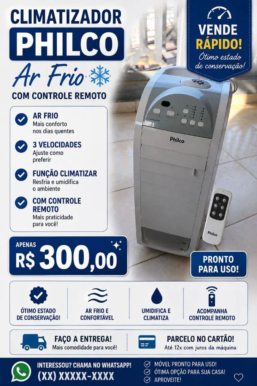Climatizador Philco  - Foto 3