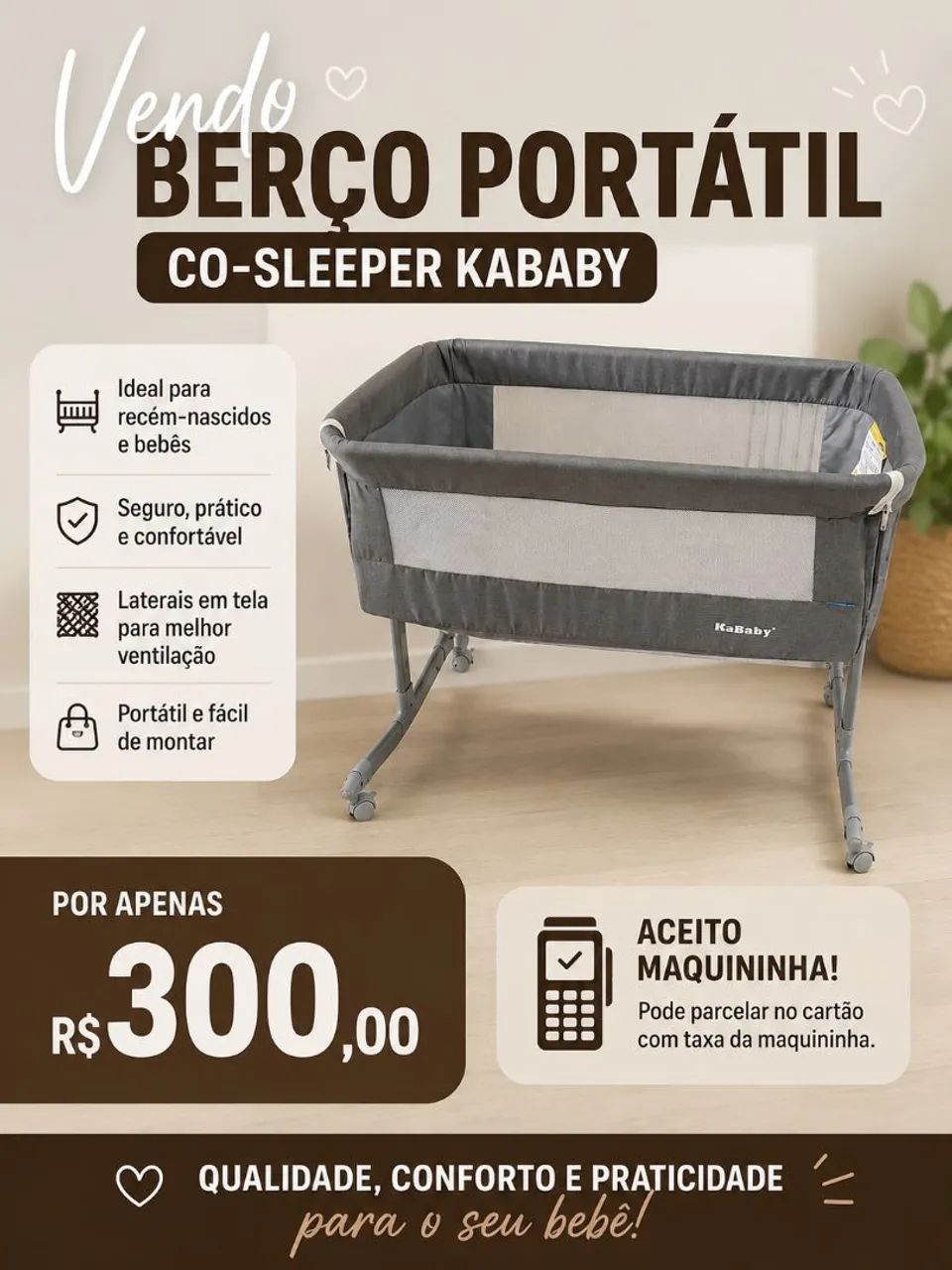 Berço ka-baby, Aceito troca .