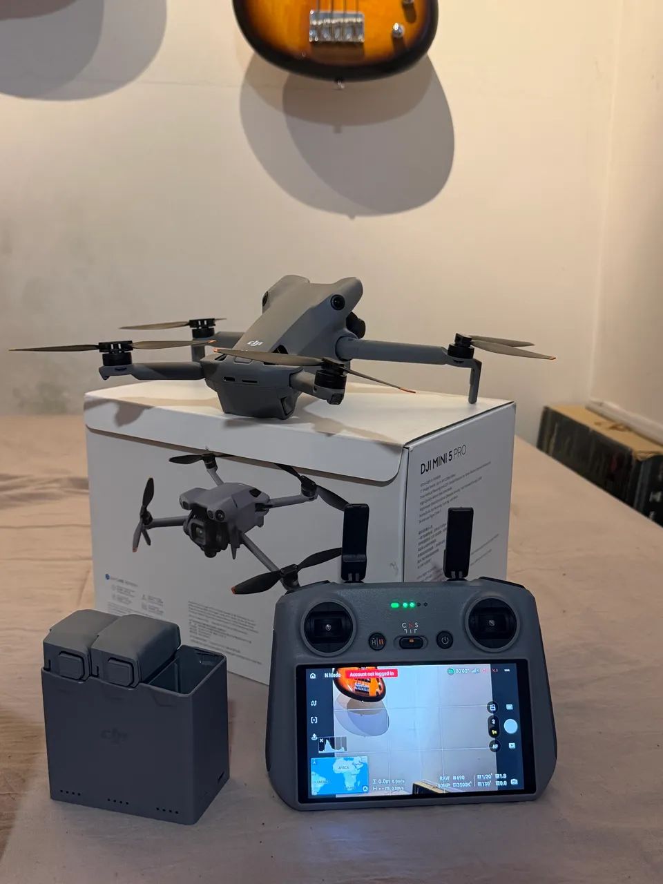 Drone DJI Mini 5 pro - Fly more combo Novo - Foto 4