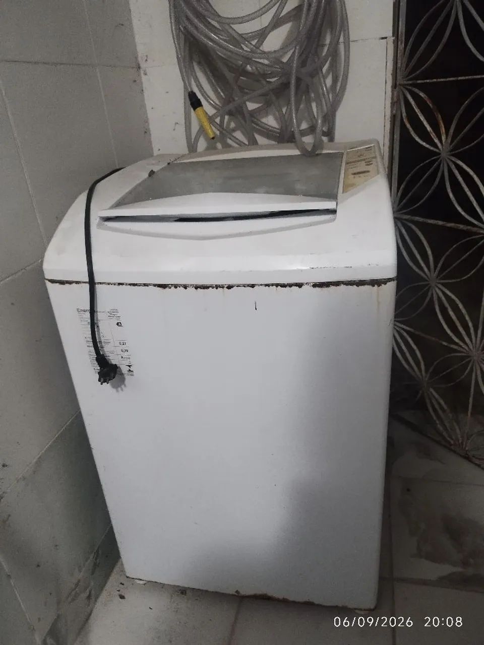 Máquina de lavar roupa 