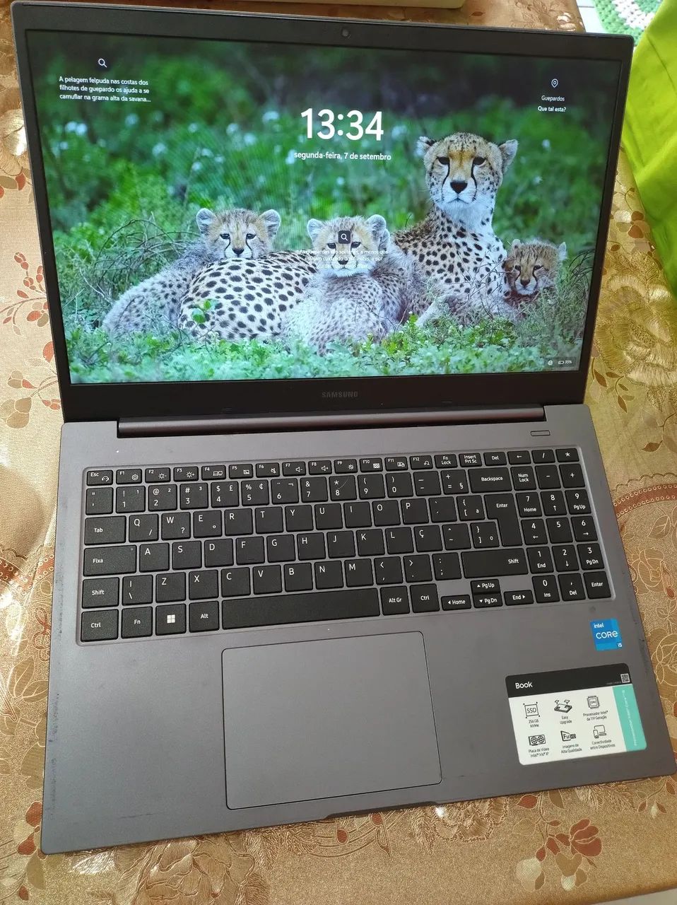 Notebook Samsung i3 11 Ger SSD 