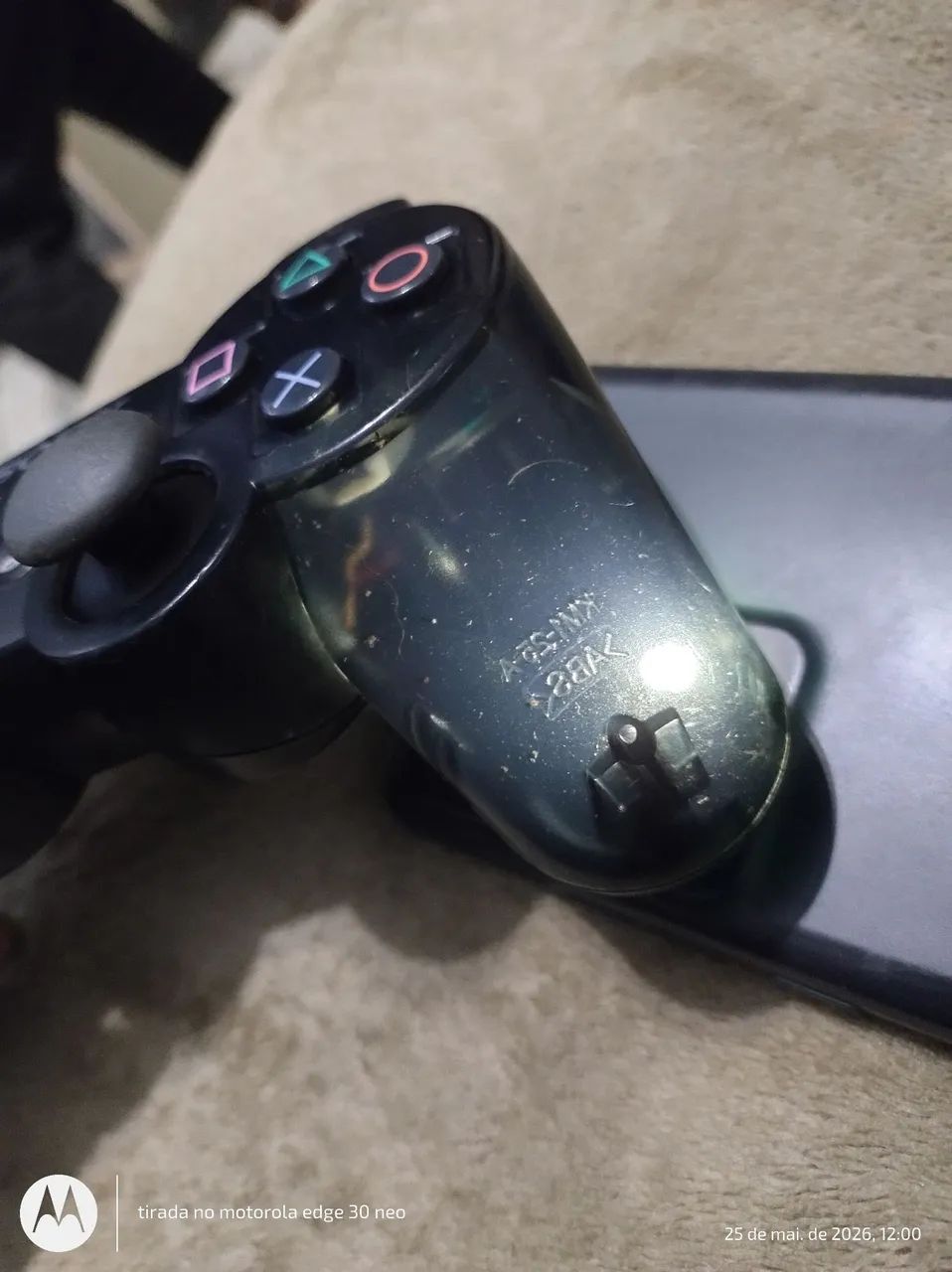 Controle de ps3 transparente funcionando perfeitamente  - Foto 5