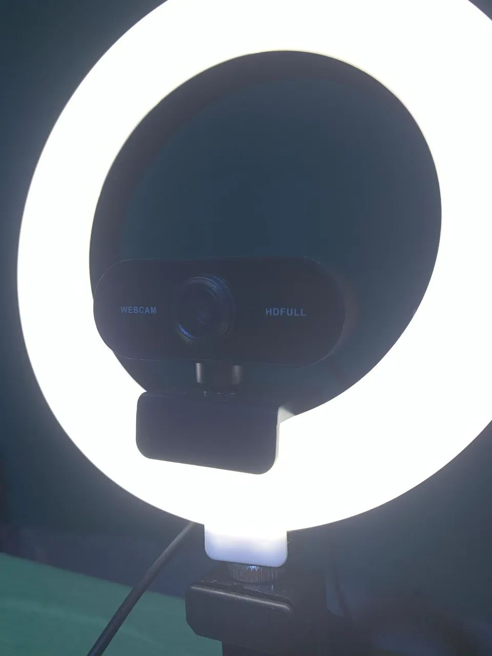 Kit de gravação ringue light + Câmera 1080p 30 fps - Foto 2