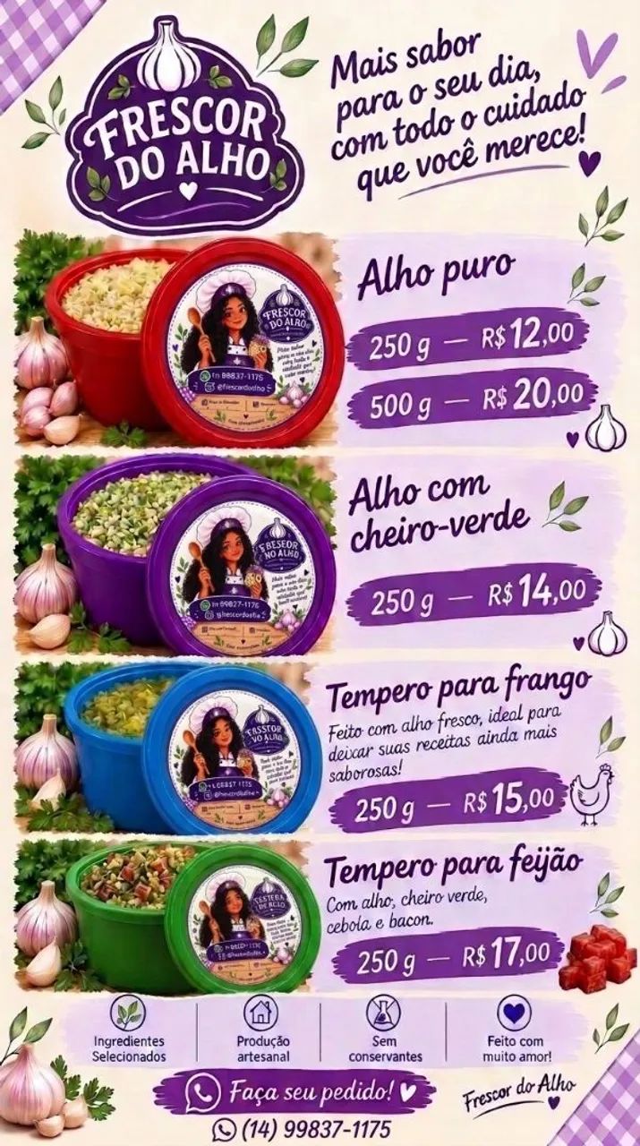 Alho triturado  - Foto 2