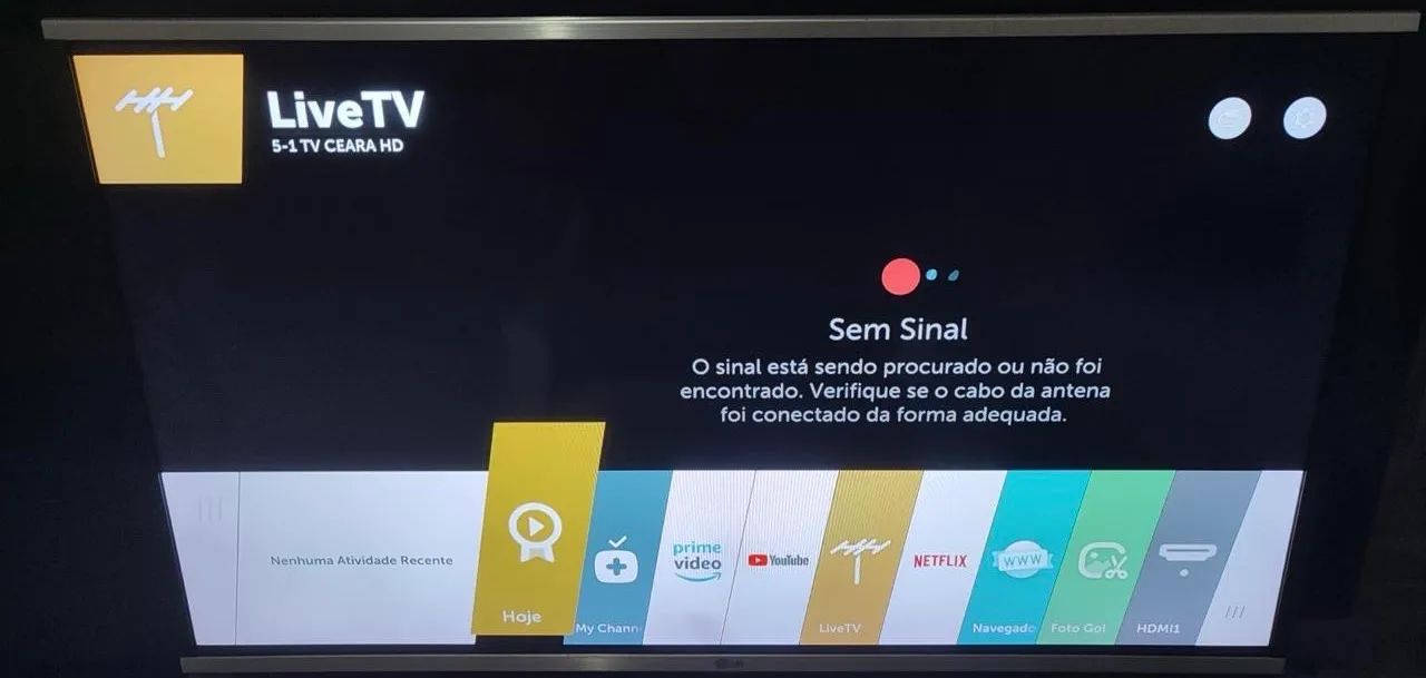 Tv smart LG 43 polegadas funcionando perfeitamente  - Foto 4