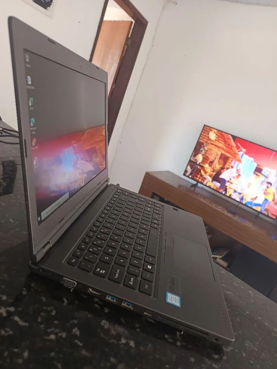 Notebook processador core i 5 sétima 