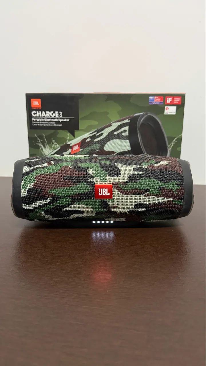 Caixa de Som Bluetooth JBL Charge 3 - Foto 2