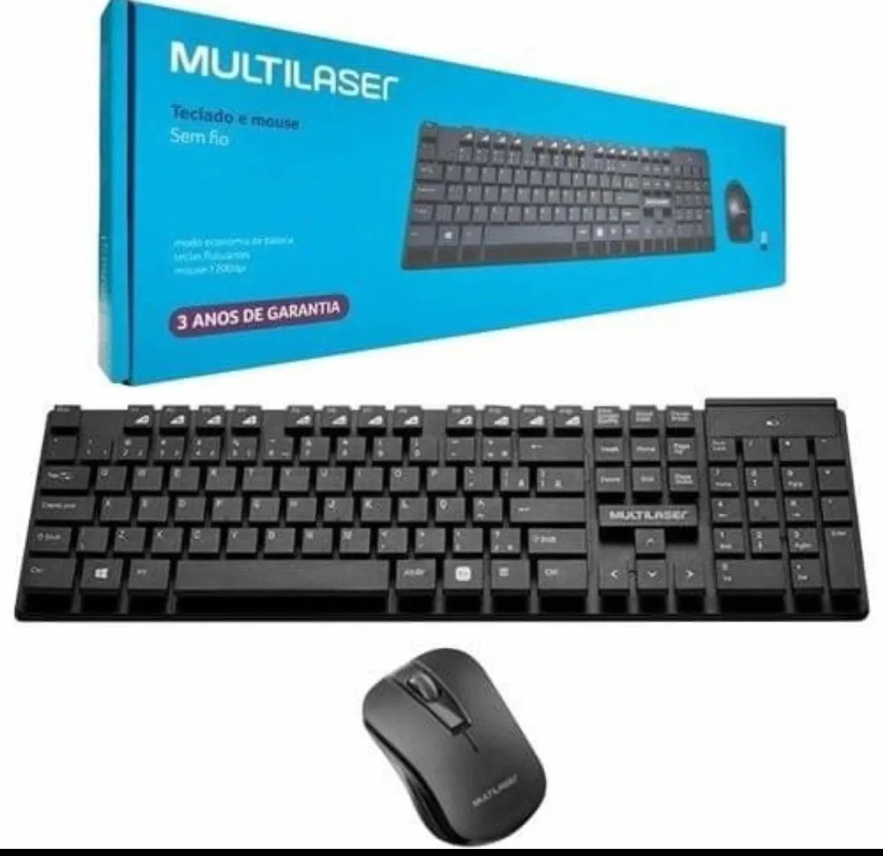 Teclado e mouse sem fio  - Foto 2