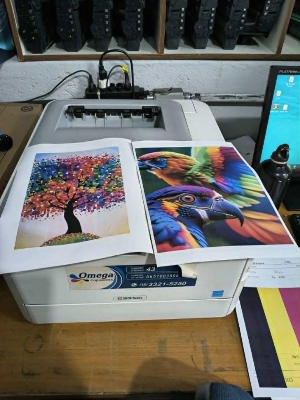Impressora Laser Colorida, OKidata C331dn - Foto 5