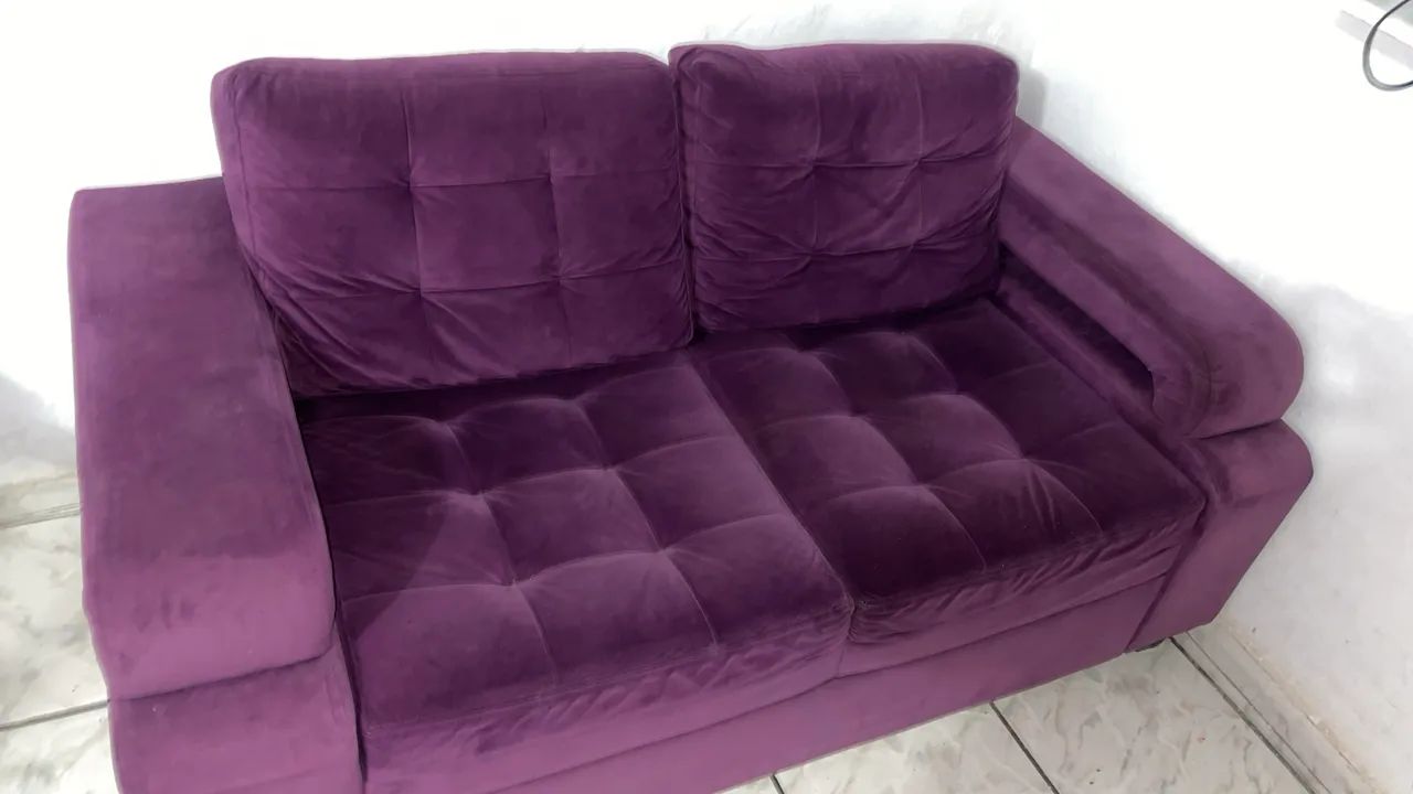 Vende - se sofá não é retrátil  - Foto 3