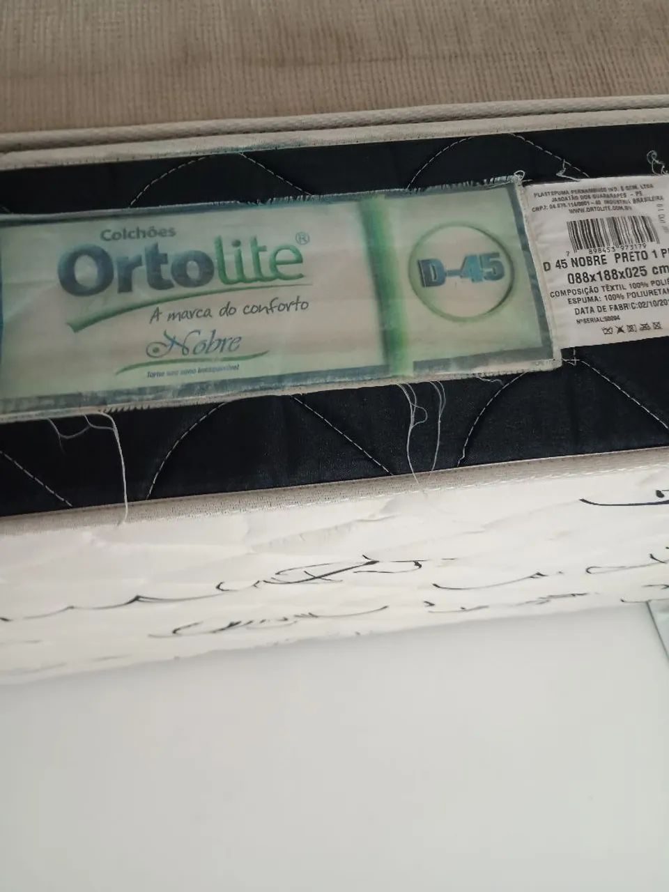 Cama box solteiro com colchão  - Foto 2