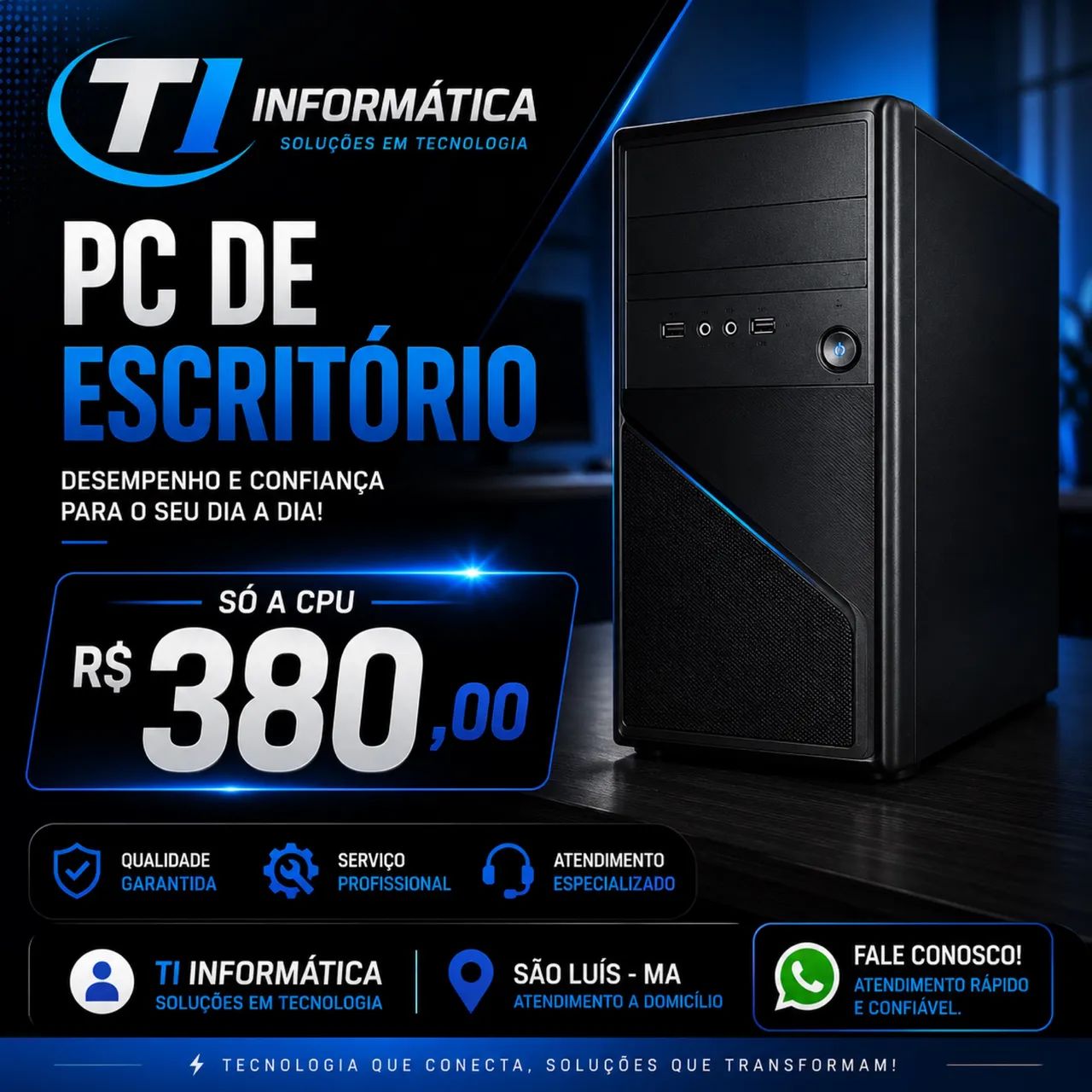 Pc Escritório barato