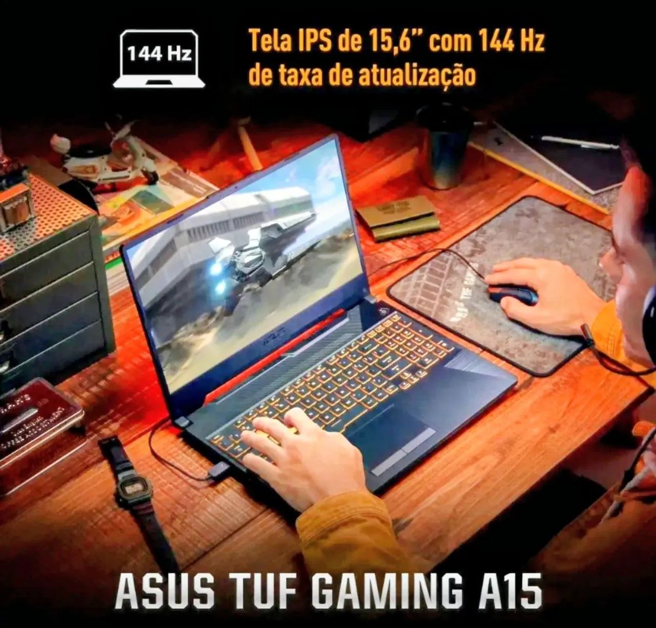 Notebook Gamer Asus TUF A15 RYZEN 7 - Foto 2
