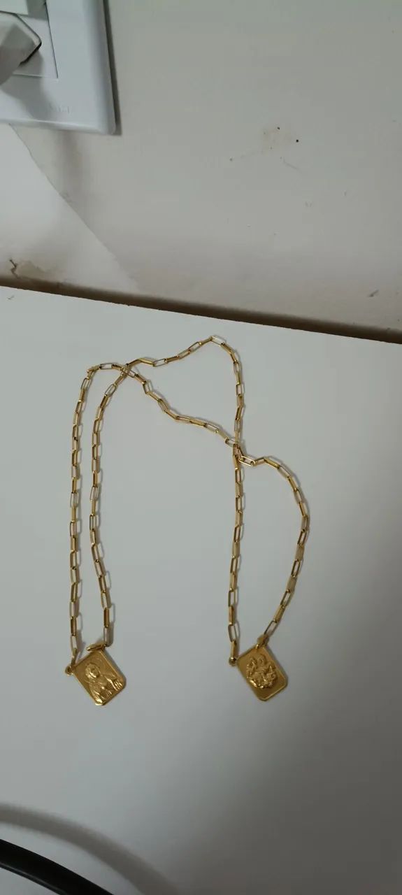 Escapulário de ouro 5.8g - Foto 2