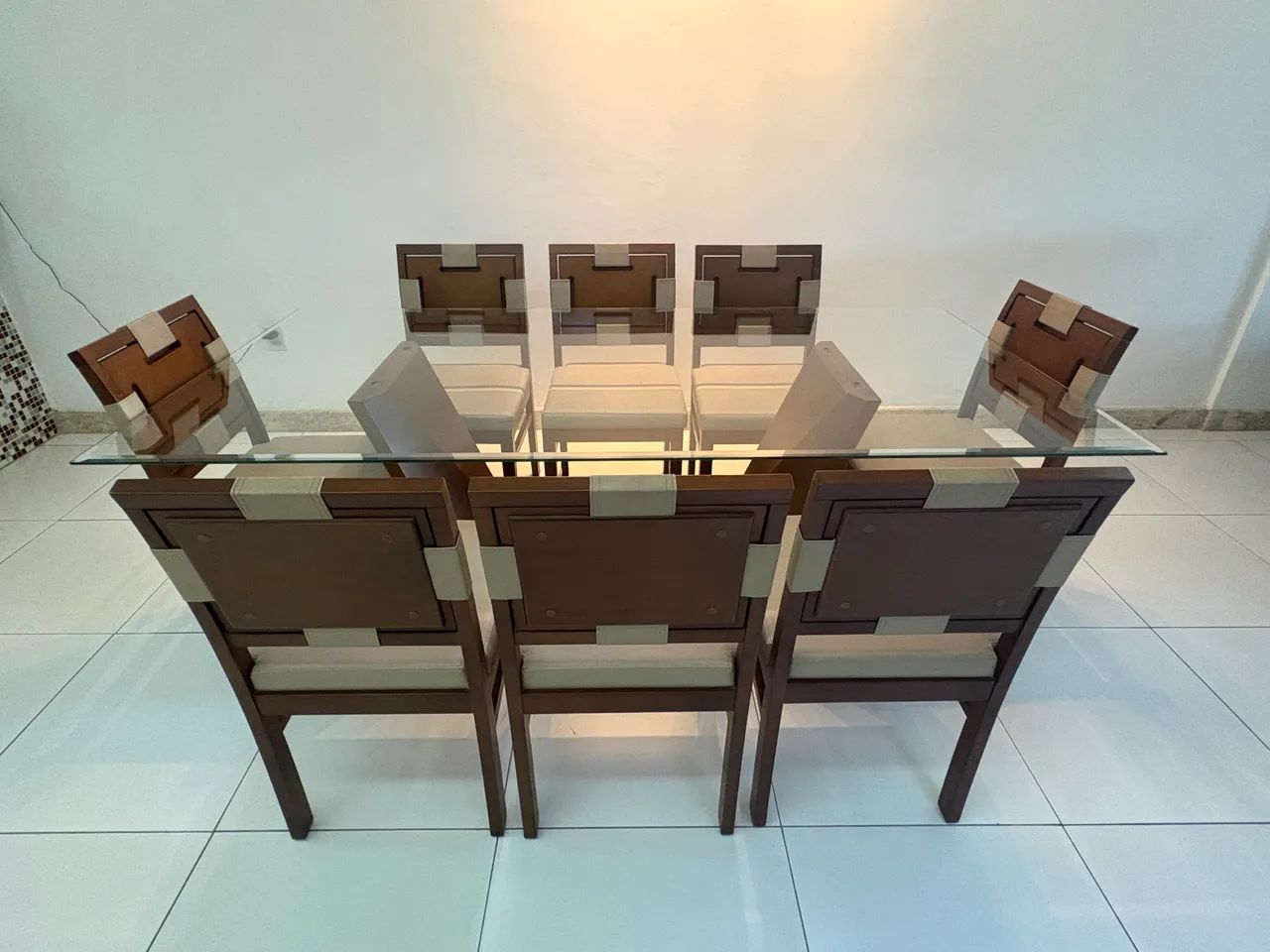 Mesa de jantar com 8 lugares da Jacaúna  - Foto 5