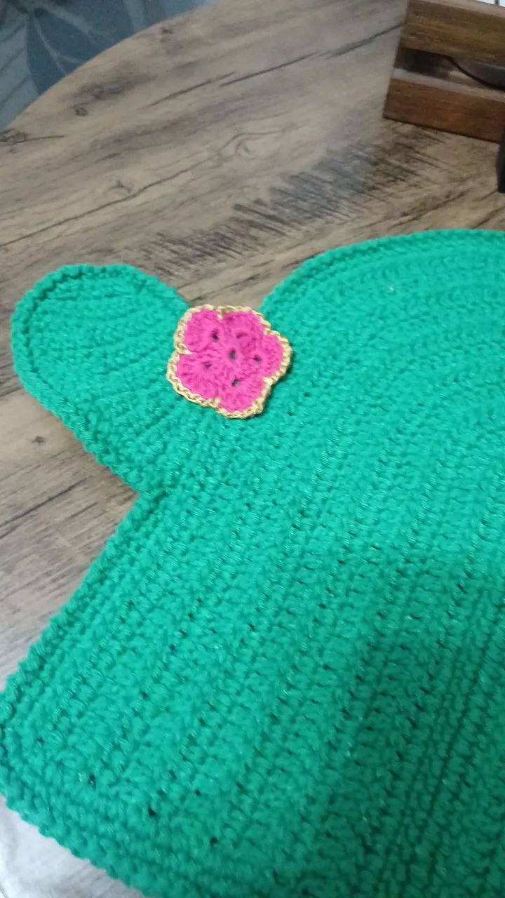 Jogo americano em crochê - Foto 2