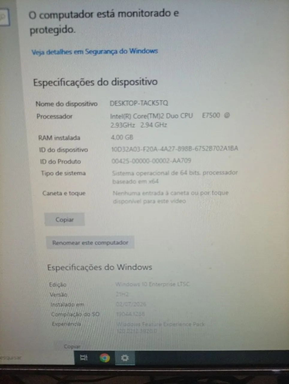CPU core 2 duo 2.9ghs,4,80gb hd - Foto 5