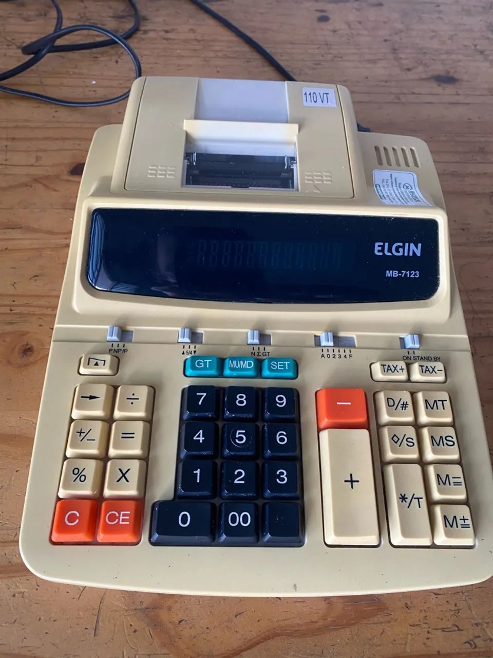 Calculadora com Impressora Elgin MB-7123 12 Dígitos - Foto 4