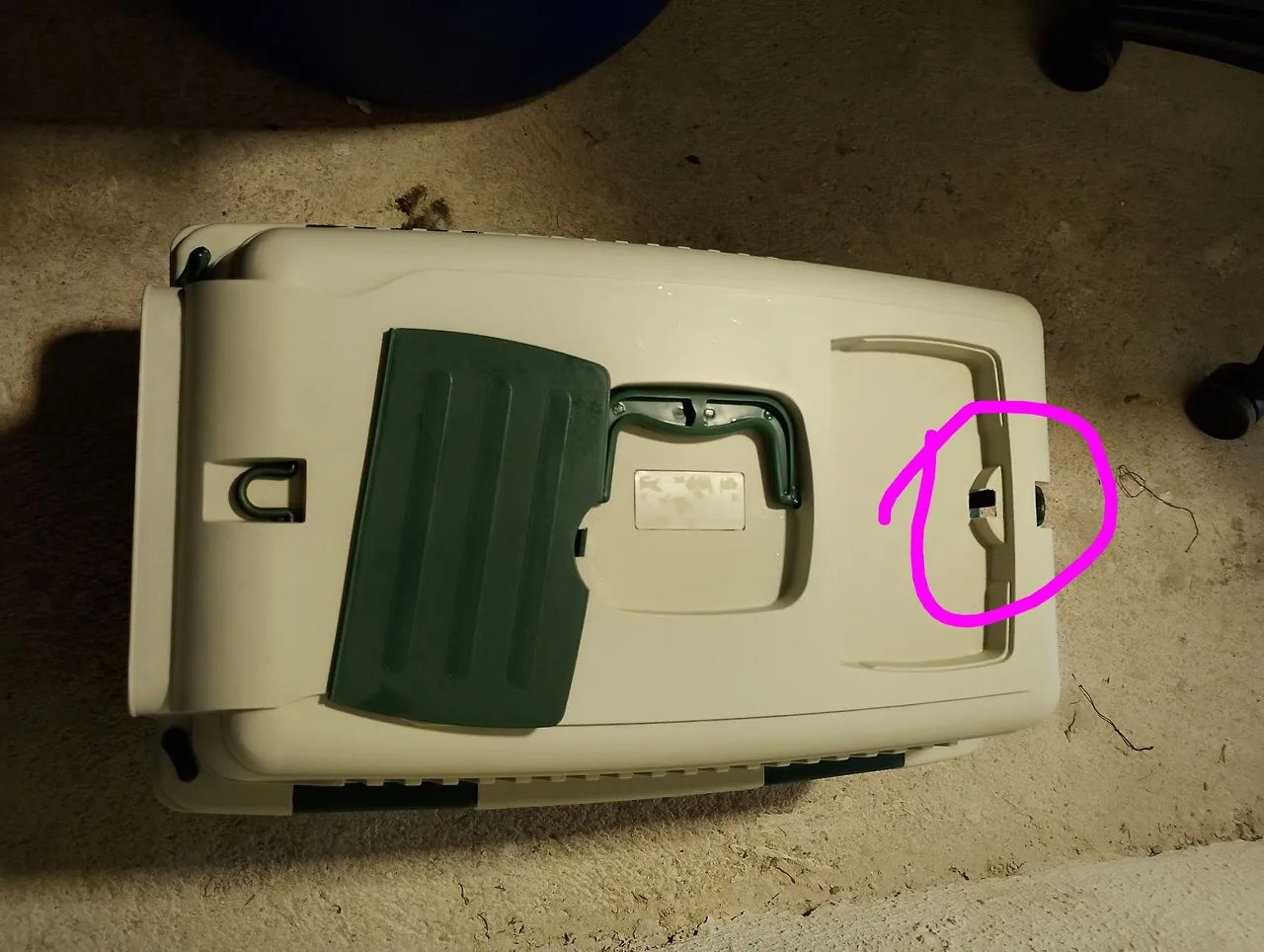 Caixa de transporte de cães/ gatos Grande  - Foto 4