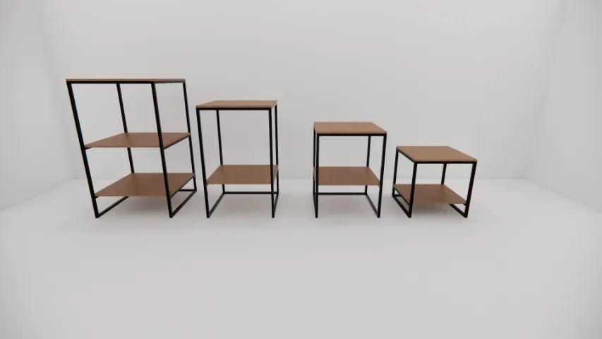 Conjunto de Mesas Expositoras - Direto da Fábrica - Foto 2