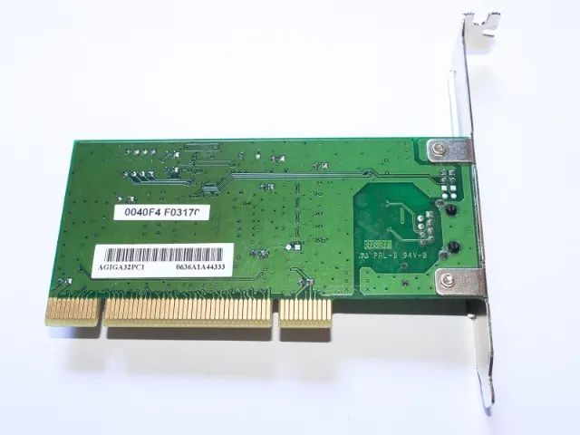 Placa de rede Gigabit PCI RTL8169 RJ45 1 porta - Foto 2
