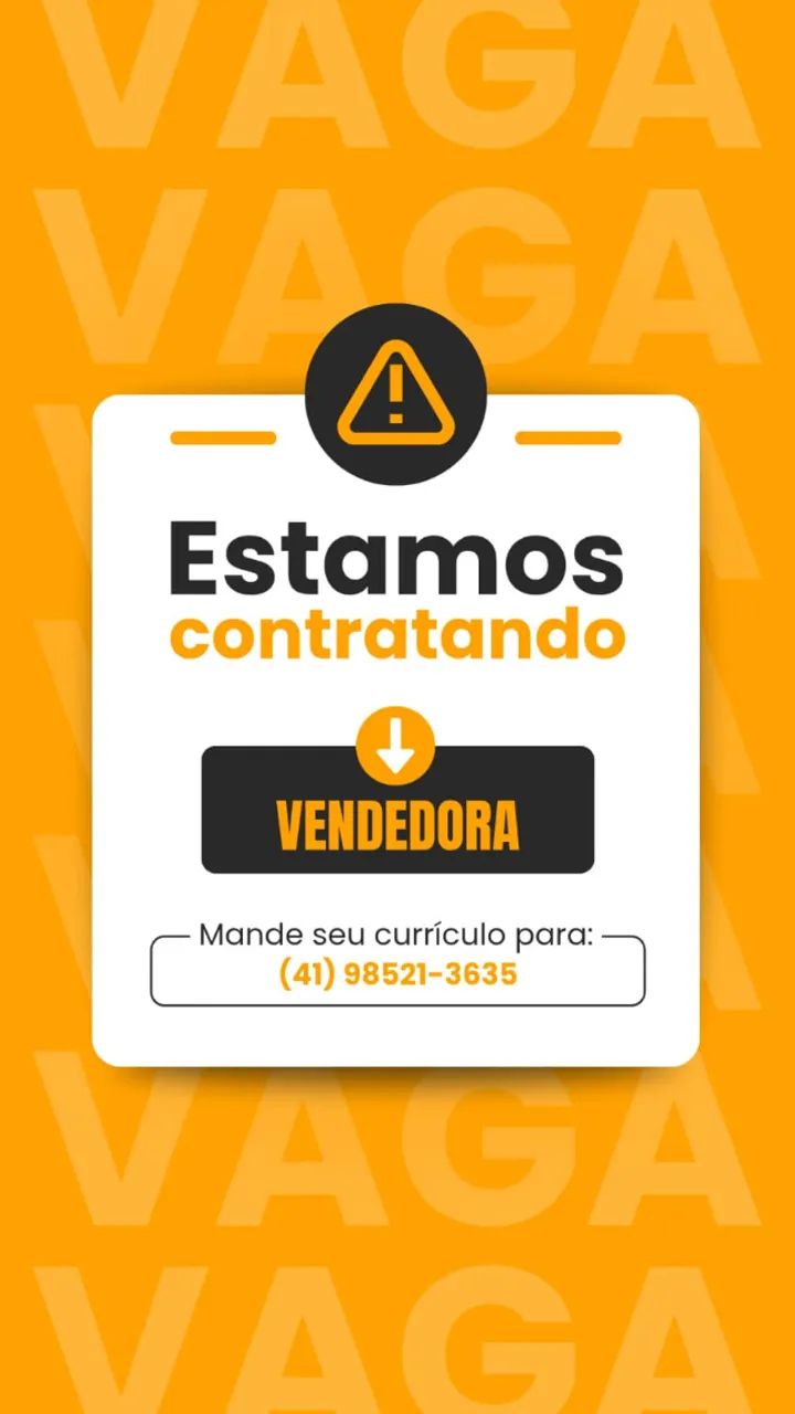 VENDEDORA LOJA CALÇADOS