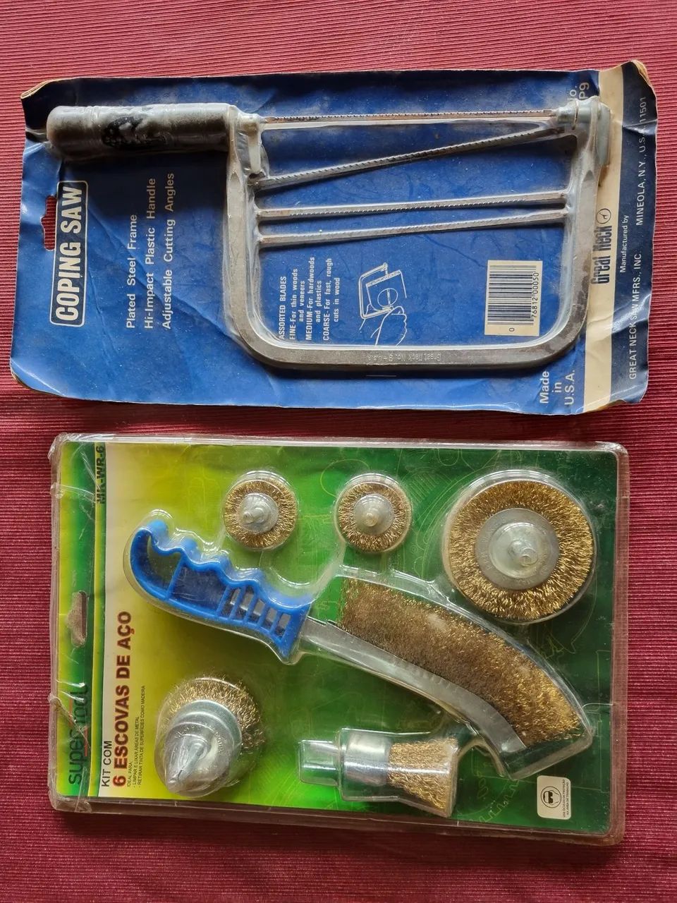 Lot of Saw and Steel Brush Kits, Asa Sul