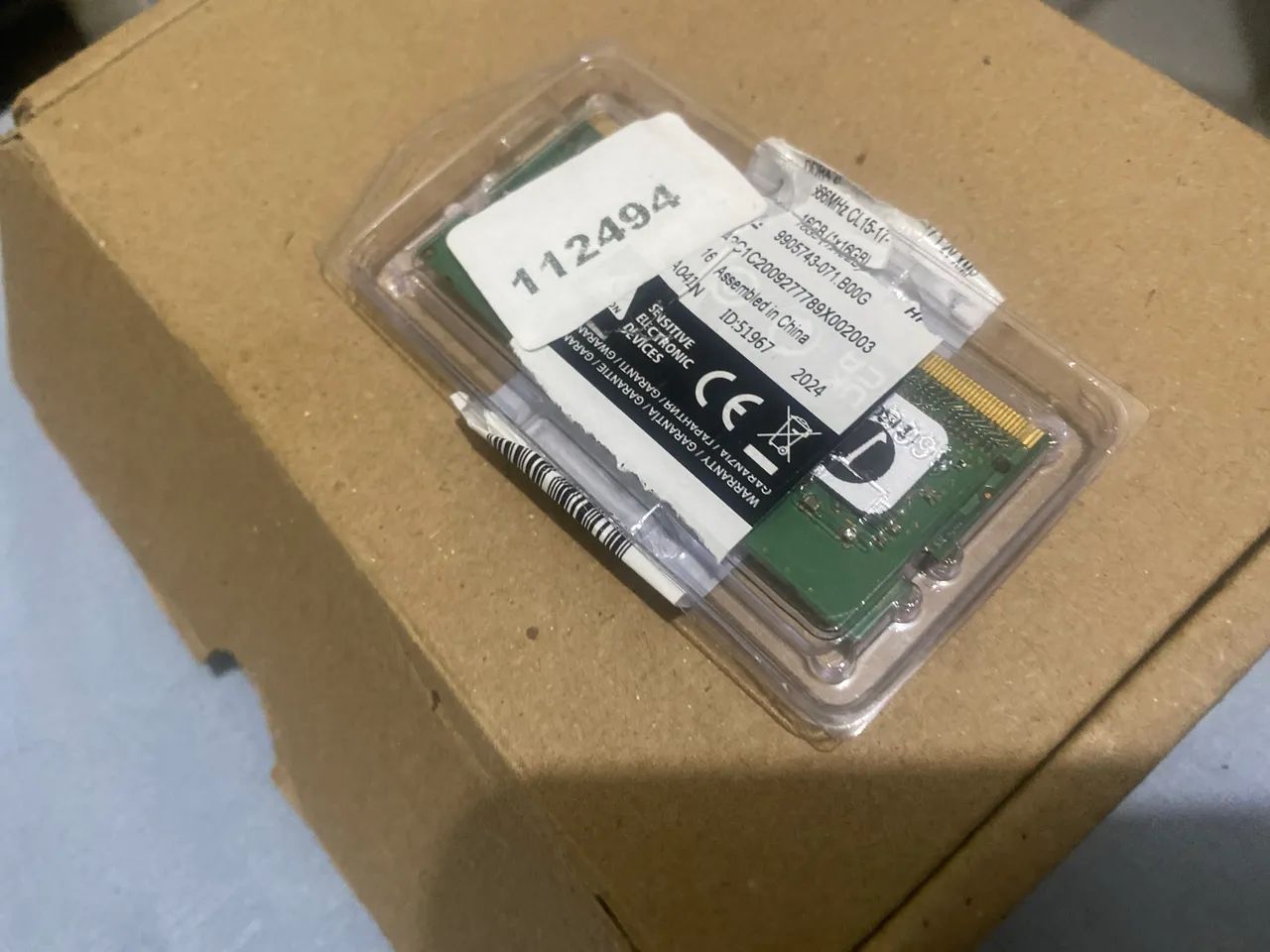 Memória para notebook 8gb (nova)461093507087749124