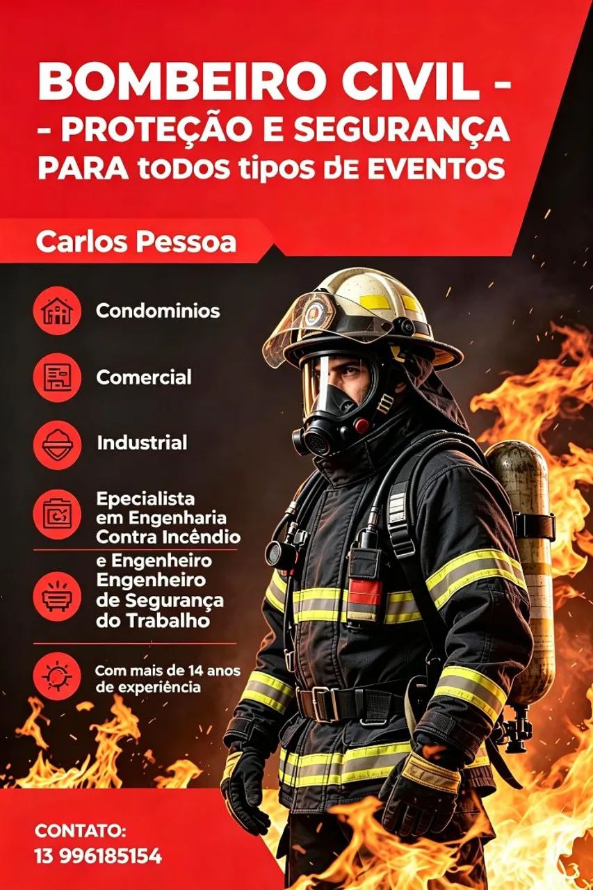 Serviços de Bombeiro Civil para eventos  - Foto 2