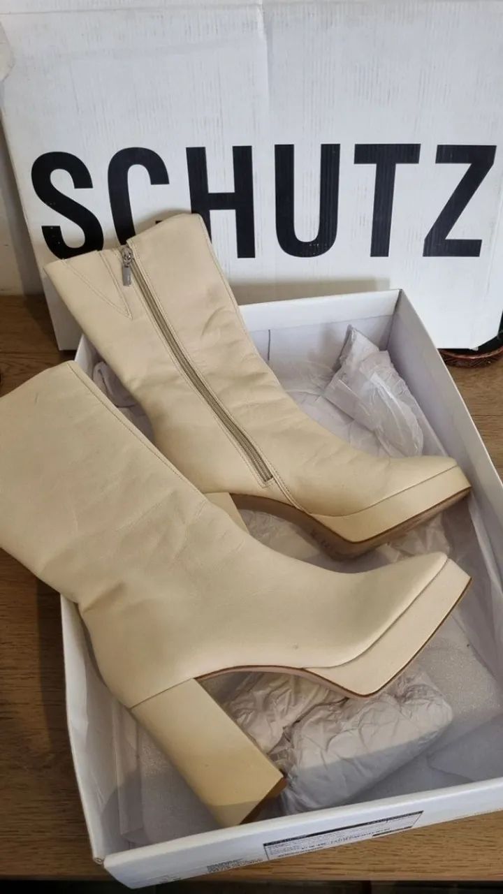 Bota schutz plataforma anos 60 - Foto 4